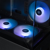 Корпус XASTRA Q500  6ARGB-FA-C6 Black ATX/Aquarium/Screewless/ 1x120mm,1x240,1x360 ARGB PWM FA fans/Argb+PWM HUB 6port/ / Q500-1FA36A-1FA24A-1FA12A-C6