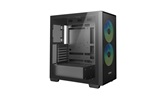Корпус Deepcool CG580 MESH 2F, TG, 2x160mm ARGB Fan, mini-ITX, mATX, ATX, черный
