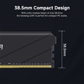 Модуль памяти DDR4 Fanxiang 32GB (2x16Gb) 3200MHz Black Heatsink / Hynix MFR CL18(18-20-20-40) 1.35V Retail box /FU4HC32ACK2-TBB