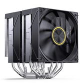 Кулер JONSBO CR-3000 V2 Black LGA1851/1700/1200/115X/AM5/AM4 (12шт/кор, TDP 260W, PWM, 1 x 120mm ARGB LED Fan, 1 x 120mm Fan, 6 тепловых трубок, 4-pin) Retail