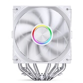 Кулер JONSBO CR-3000 V2 White LGA1851/1700/1200/115X/AM5/AM4 (12шт/кор, TDP 260W, PWM, 1 x 120mm ARGB LED Fan, 1 x 120mm Fan, 6 тепловых трубок, 4-pin, белый) Retail