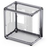 Корпус JONSBO X400CG Gray, TG (aquarium), mini-ITX, mATX, ATX, серый