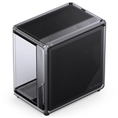 Корпус JONSBO X400CG Gray, TG (aquarium), mini-ITX, mATX, ATX, серый