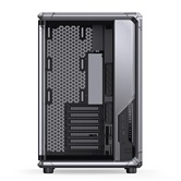 Корпус JONSBO X400CG Gray, TG (aquarium), mini-ITX, mATX, ATX, серый