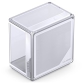 Корпус JONSBO X400CG White, TG (aquarium), mini-ITX, mATX, ATX, белый