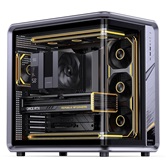 Корпус JONSBO BO400CG V2, TG (aquarium), mini-ITX, mATX, ATX, серый
