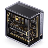Корпус JONSBO BO400CG V2, TG (aquarium), mini-ITX, mATX, ATX, серый