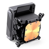 Комплект водяного охлаждения JONSBO TX-360A Black LGA1851/1700/1200/115X/AM5/AM4 (4шт/кор, TDP 325W, ARGB FAN and ARGB LCD Display PUMP,  PWM, TRIPLE FAN 120mm, черный) RET