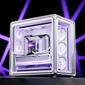 Комплект водяного охлаждения JONSBO TM-360A White LGA1851/1700/1200/115X/AM5/AM4 (4шт/кор, TDP 325W, ARGB FAN and ARGB LCD Display PUMP,  PWM, TRIPLE FAN 120mm, белый) RET