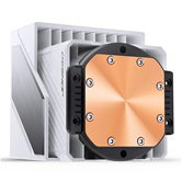 Комплект водяного охлаждения JONSBO TM-360A White LGA1851/1700/1200/115X/AM5/AM4 (4шт/кор, TDP 325W, ARGB FAN and ARGB LCD Display PUMP,  PWM, TRIPLE FAN 120mm, белый) RET