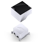 Комплект водяного охлаждения JONSBO TM-360A White LGA1851/1700/1200/115X/AM5/AM4 (4шт/кор, TDP 325W, ARGB FAN and ARGB LCD Display PUMP,  PWM, TRIPLE FAN 120mm, белый) RET