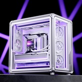 Комплект водяного охлаждения JONSBO TM-360E White LGA1851/1700/1200/115X/AM5/AM4 (4шт/кор, TDP 325W, ARGB FAN and ARGB LCD Display PUMP,  PWM, TRIPLE FAN 120mm, белый) RET