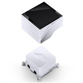 Комплект водяного охлаждения JONSBO TM-360E White LGA1851/1700/1200/115X/AM5/AM4 (4шт/кор, TDP 325W, ARGB FAN and ARGB LCD Display PUMP,  PWM, TRIPLE FAN 120mm, белый) RET