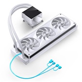 Комплект водяного охлаждения JONSBO TM-360E White LGA1851/1700/1200/115X/AM5/AM4 (4шт/кор, TDP 325W, ARGB FAN and ARGB LCD Display PUMP,  PWM, TRIPLE FAN 120mm, белый) RET