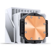 Комплект водяного охлаждения JONSBO TM-280 White LGA1851/1700/1200/115X/AM5/AM4 (6шт/кор, TDP 285W, ARGB FAN and ARGB LCD Display PUMP,  PWM, DUAL FAN 140mm, белый) RET