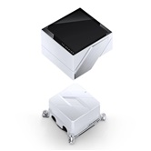Комплект водяного охлаждения JONSBO TM-280 White LGA1851/1700/1200/115X/AM5/AM4 (6шт/кор, TDP 285W, ARGB FAN and ARGB LCD Display PUMP,  PWM, DUAL FAN 140mm, белый) RET
