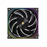 Комплект вентиляторов (3 шт.) Geometric Future Squama Ultimate 3003B-14 Black 140mm / ARGB, PWM, 140x140x30 mm, 800-2400 rpm, 106 cfm, 36 dBA / 1F3003B314000