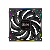 Комплект вентиляторов (3 шт.) Geometric Future Squama Ultimate 3003RB-14 Reverse Black 140mm / ARGB, PWM, 140x140x30 mm, 800-2100 rpm, 95 cfm, 36 dBA / 1F3003R314000