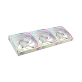 Комплект вентиляторов (3 шт.) Geometric Future Squama Ultimate 3003RW-14 Reverse White 140mm / ARGB, PWM, 140x140x30 mm, 800-2100 rpm, 95 cfm, 36 dBA / 1F3003R314100
