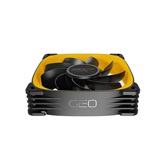 Вентилятор Geometric Future Squama 3005RY-12 Reverse Yellow 120mm / ARGB, PWM, 120x120x30 mm, 2000 rpm, 61.2 cfm, 31.5 dBA / 1F3005R112300