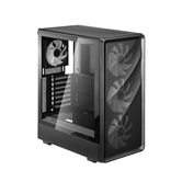 Корпус 1STPLAYER WA7 Black / ATX / 3x140mm & 1x120mm ARGB fans / WA7-BK-3FA7-14-1FA7