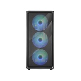 Корпус 1STPLAYER WA7 Black / ATX / 3x140mm & 1x120mm ARGB fans / WA7-BK-3FA7-14-1FA7