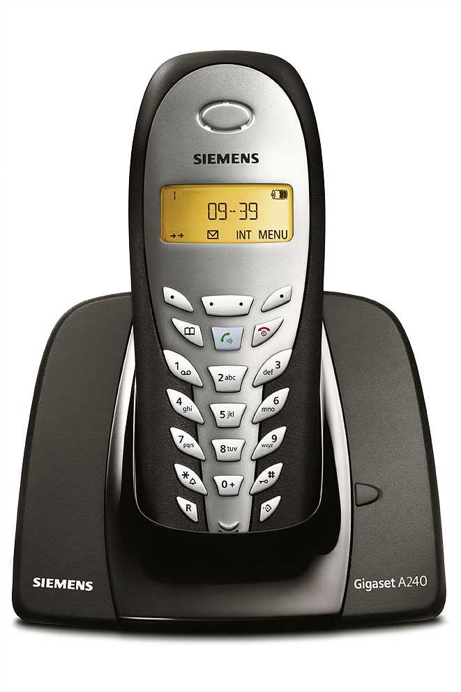 инструкция к телефону siemens gigaset 240
