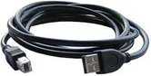 Кабель профессиональный USB 2.0 AB, 1.8м, черный